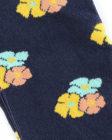 Носки Happy Socks Comb Cotton (Flower Royal 41-46)