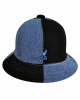Панама Kangol Octagon Bermuda Casual (M синий чёрный)