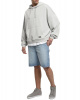 Толстовка мужская с капюшоном Urban Classics 80's Hoody TB4154 (XL серый светлый)