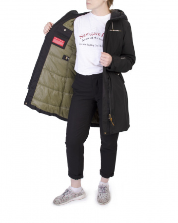 Куртка женская Didriksons 1913 TOVE 501201 (42(XL) BLACK/060)