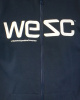Толстовка мужская на молнии с капюшоном Wesc Wesc (S темно-синий)