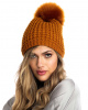 Шапка женская KyiKyi Classic Faux Fur (OS коричневый)