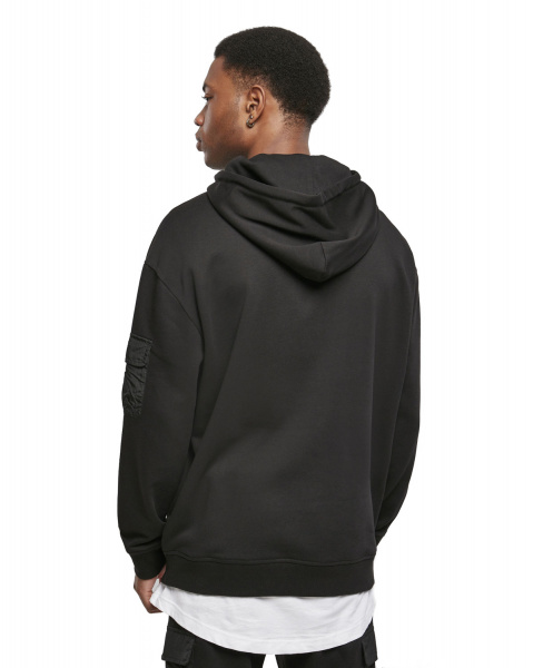 Толстовка мужская с капюшоном Urban Classics 80's Hoody TB4135 (XXL черный)