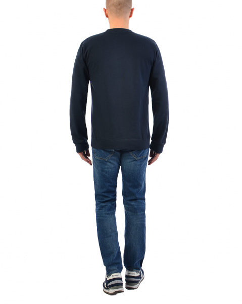 Толстовка Wesc Wesc Crewneck Sweatshirt (M темно-синий)
