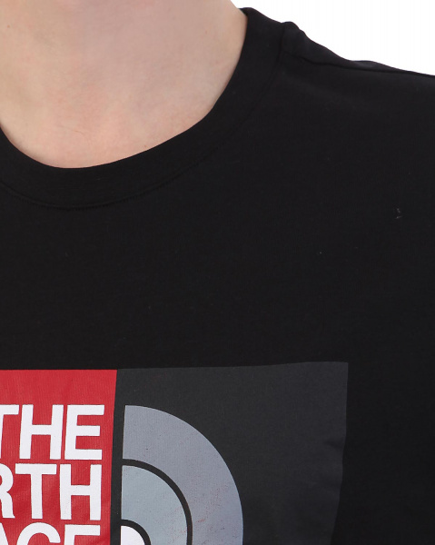 Футболка The North Face 000035527 (S черно-красный)