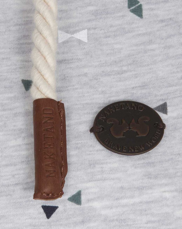 Толстовка легкая женская с капюшоном Naketano Nudelholz (Grey S )