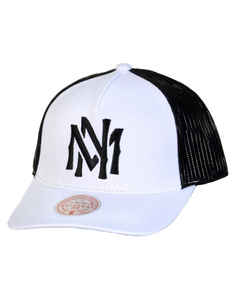Бейсболка с сеткой Mitchell and Ness HHSS3387 ESSENTIAL TRUCKER (ESSENTIAL TRUCKER White)