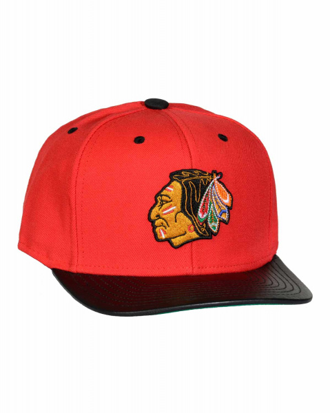 Головной убор EU076 COLT CHICAGO BLACKHAWKS RED MN2-EU076-COLT-CHBL-RED (Chicago Blackhawks Red, OS)