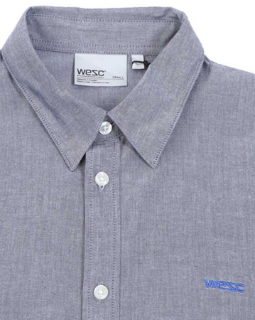 Рубашка Wesc, C1, Gaber Men's s/s Shirt (S синий)