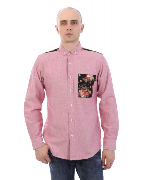 Рубашка Publish Brand USA Bowen Floral (M красный)