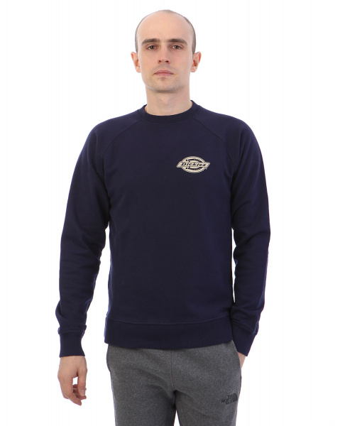 Толстовка мужская свитшот Dickies 1922 Briggsville (L синий)
