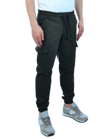 Джоггеры мужские на флисе Cool Penguin JMTL 1713W (Green XL)