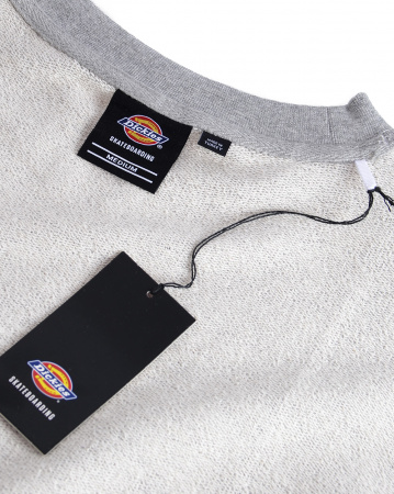 Толстовка мужская свитшот Dickies Mount Vista Sweatshirt (Grey, S)