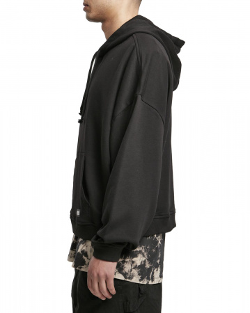 Толстовка мужская с капюшоном Urban Classics 80's Hoody TB4154 (L черный)