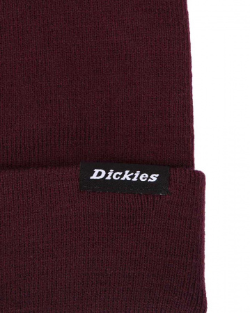 Шапки вязаная Dickies 1922 Alaska (OS бордовый)