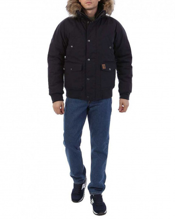 Куртка Carhartt WIP Trapper Jacket (M темно-синий)