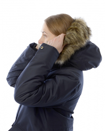 Куртка женская Didriksons Anette 504188 (999 глубокая синяя ночь, 36)
