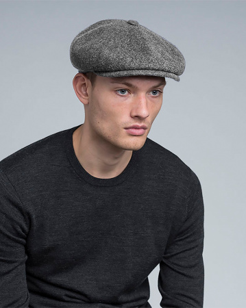Кепка Kangol Wool Hawker K3164HT (FL034 Flanel, S)