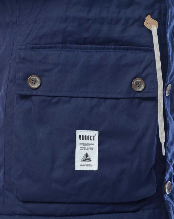 Куртка мужская Addict Expedition (XL темно-синий)