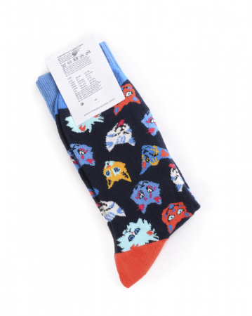 Носки Happy Socks Comb Cotton (Cats Blue 41-46)