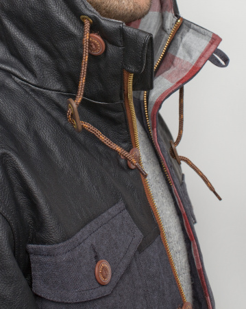 Куртка-парка Iriedaily Dock 36 Winter Parka (L черный)