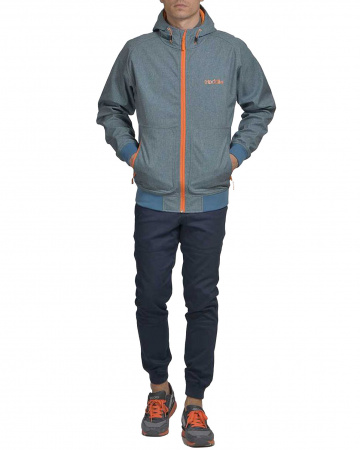 Куртка Iriedaily City Shield 3 Jacket (L серо-оранжевый)