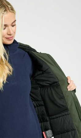 Куртка женская Didriksons Antje 504183 (300 Deep Green, 44)