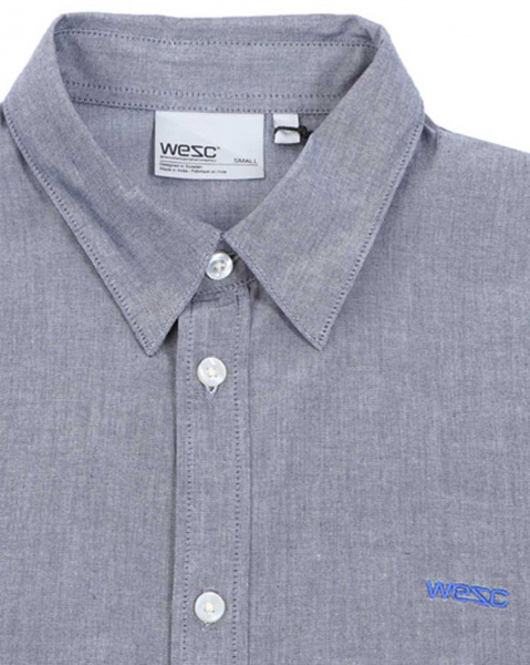 Рубашка Wesc, C1, Gaber Men's s/s Shirt (L синий)