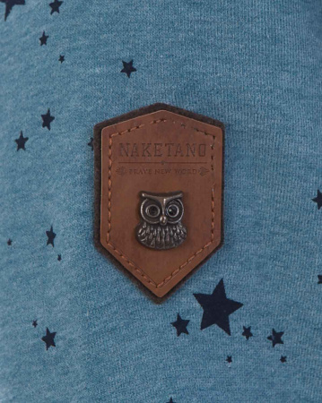 Толстовка женская с капюшоном Naketano Darthovic Mega Star (Blue M)