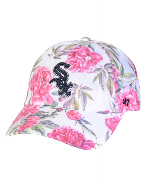 Бейсболка '47 Brand Clean Up Logo Brand ХЛОПОК OS (Chicago White Sox Rose OS)