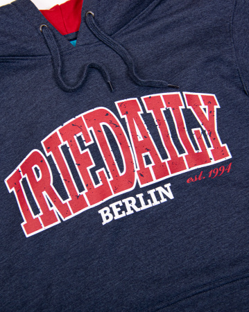 Толстовка Iriedaily Team Hoody (L синий)