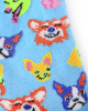Носки Happy Socks Comb Cotton (Dog Turquoise 41-46)