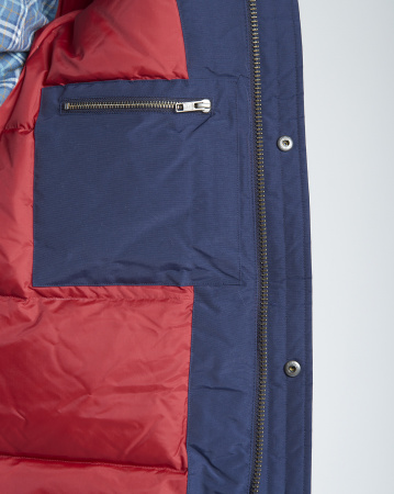 Пуховик мужской Fred Perry SJ3079 (L синий)