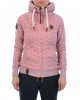 Толстовка женская на молнии с капюшоном Naketano Brazzo Ankerdizzel (Schmutzmuschi Pink XS)