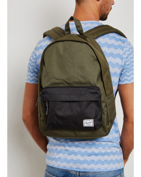 Рюкзак Herschel Classic 10500 (FOREST NIGHT/BLACK 24 L)