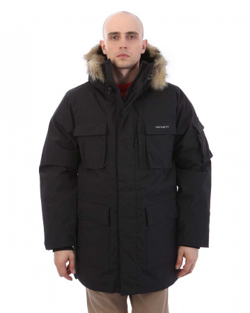 Пуховик Carhartt WIP Bering Parka (XXL черный)