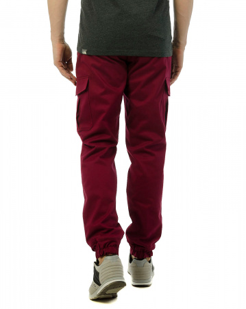 Джоггеры мужские на флисе Cool Penguin JMP 1713W (Red Wine XXL )