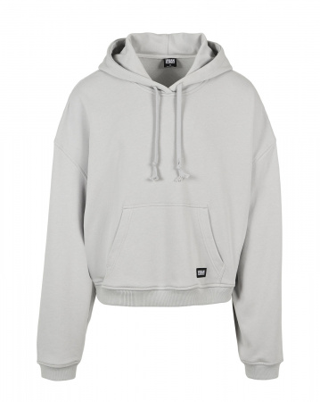 Толстовка мужская с капюшоном Urban Classics 80's Hoody TB4154 (XXL серый светлый)