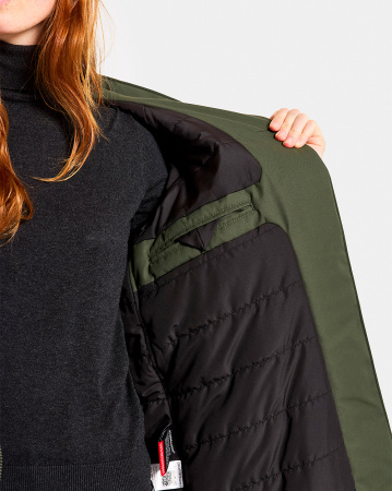 Куртка женская Didriksons Lea 505817 (Deep Green, 42)