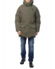 Пуховик мужской Fred Perry J1286 (M темно-оливковый)