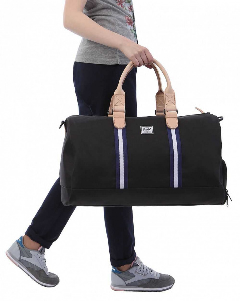 Сумка Herschel Novel Stripe (40 L красно-бежевый)