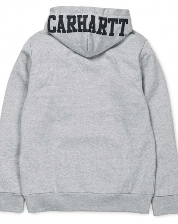Толстовка мужская с капюшоном Carhartt Hooded Bridge (M серый золотой)