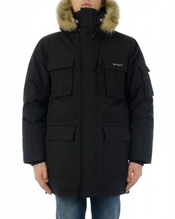 Пуховик Carhartt WIP Bering Parka (L черный)