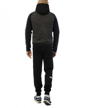 Толстовка с капюшоном на молнии Champion Authentic American EZ509 (M черный свет)
