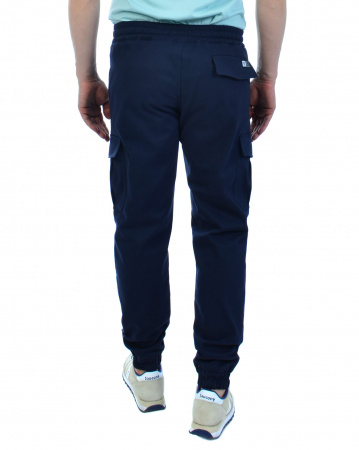 Джоггеры мужские на флисе Cool Penguin JMTL 1713W (Navy L)