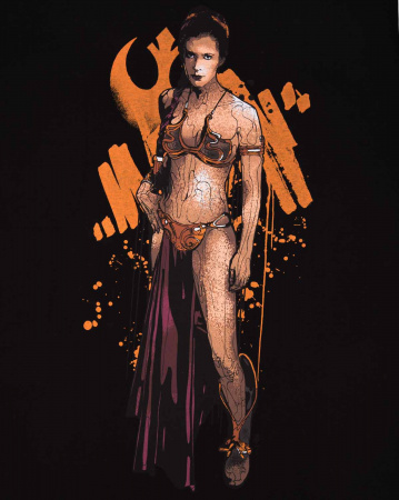 Футболка Addict Leia Tee (M черный)