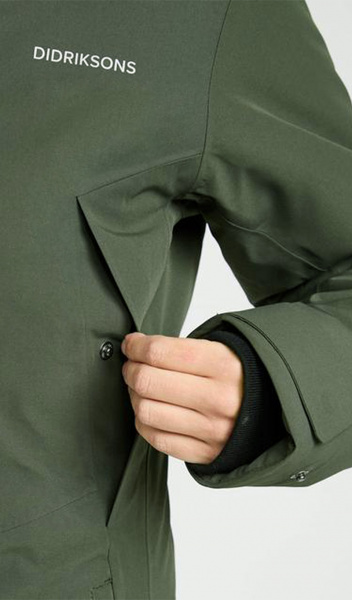 Куртка женская Didriksons Antje 504183 (300 Deep Green, 44)