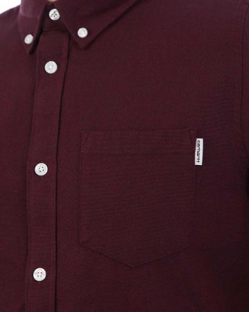 Рубашка Carhartt WIP Publish Dalton (S бордово-синий)