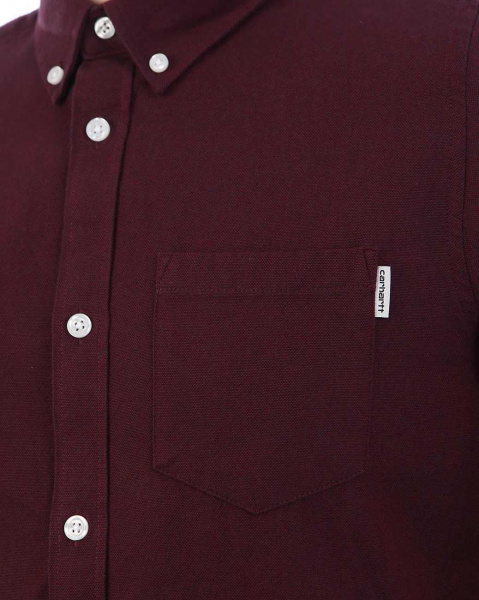Рубашка Carhartt WIP Publish Dalton (S бордово-синий)