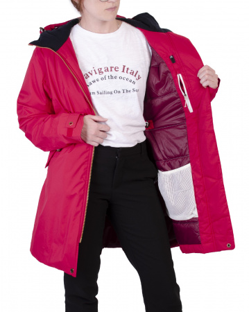 Куртка женская Didriksons 1913 TOVE 501201 (44 (2XL) RED /040)